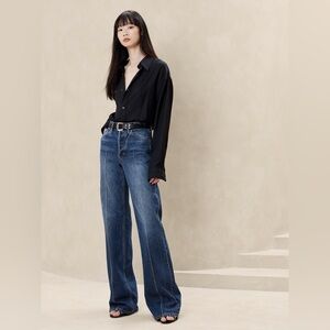 NWOT Banana Republic The Pintuck Jean